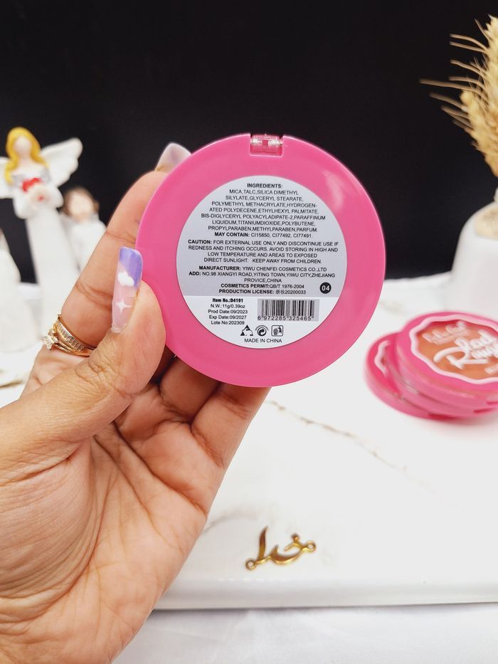 رژ گونه پودری طرح گل D.Do Girl کد D4191