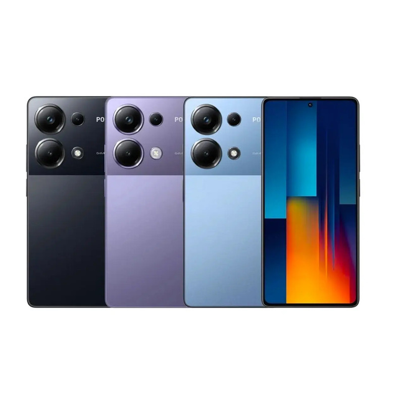  گوشی موبایل شیائومی مدل Poco M6 Pro دو سیم کارت ظرفیت 512 گیگابایت و رم 12 گیگابایت