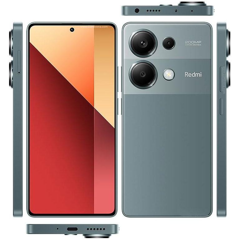  گوشی موبایل شیائومی مدل Redmi Note 13 Pro 4G دو سیم کارت ظرفیت 512 گیگابایت و رم 12 گیگابایت