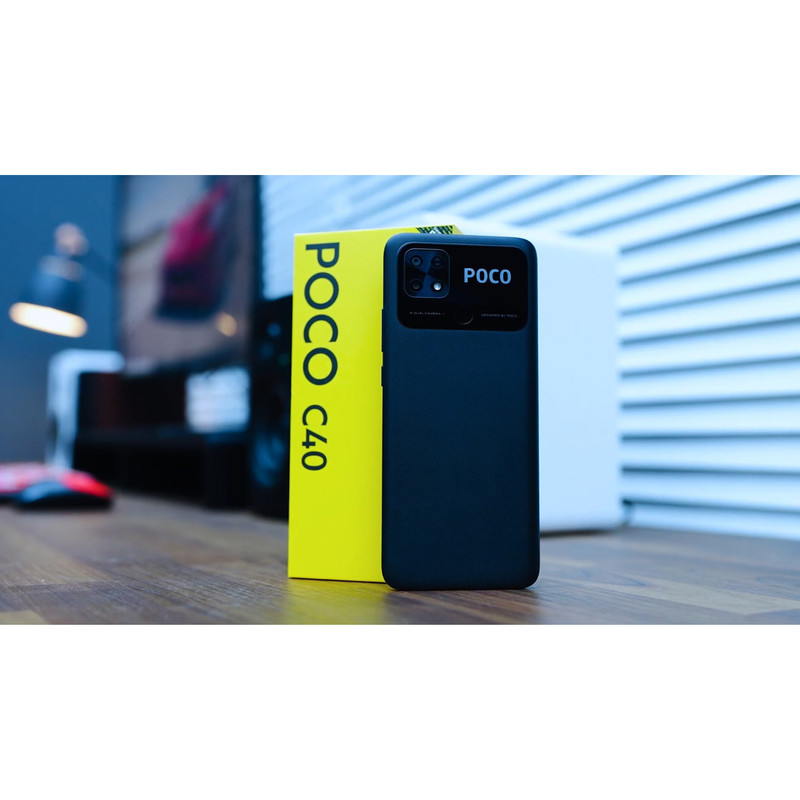  گوشی موبایل شیائومی مدل Poco C40 دو سیم کارت ظرفیت 64 گیگابایت و رم 4 گیگابایت- گلوبال