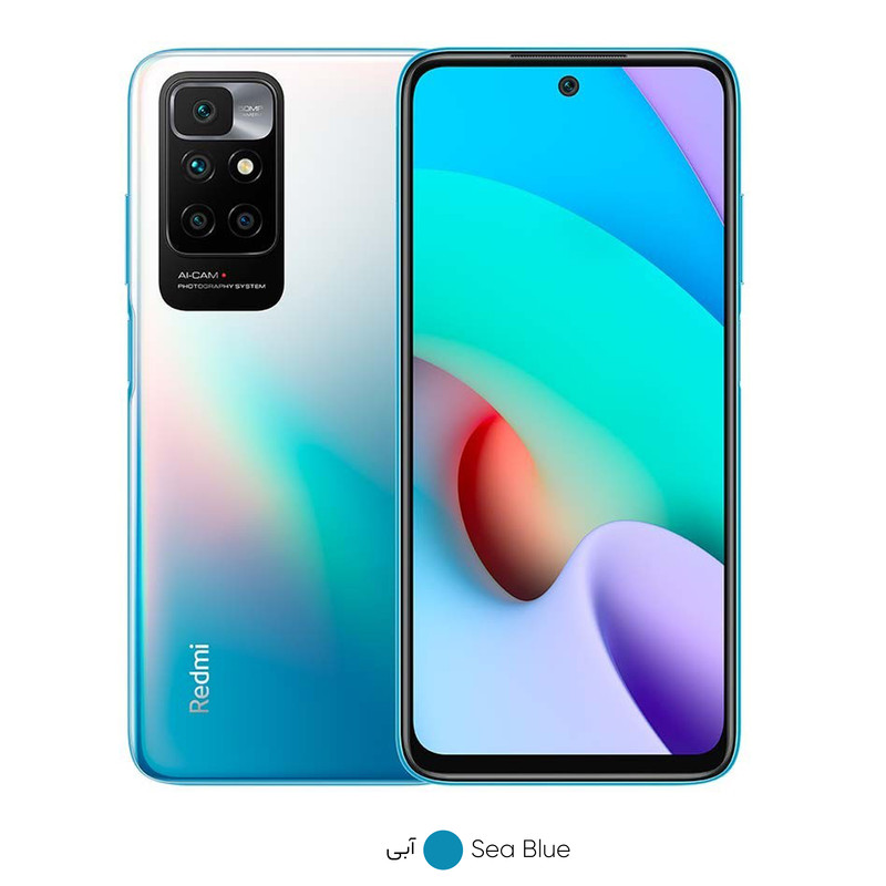  گوشی موبایل شیائومی مدل  Redmi 10 2022 دو سیم‌ کارت ظرفیت 64 گیگابایت و رم 4 گیگابایت  - گلوبال
