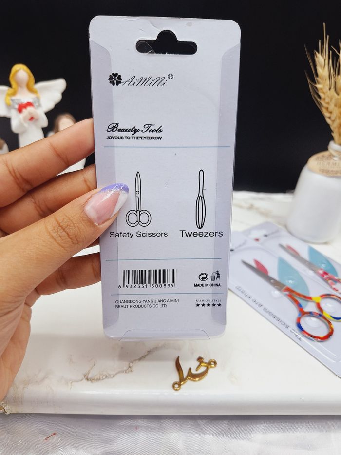 قیچی آرایشی فانتزی Beauty scissors کد 0895