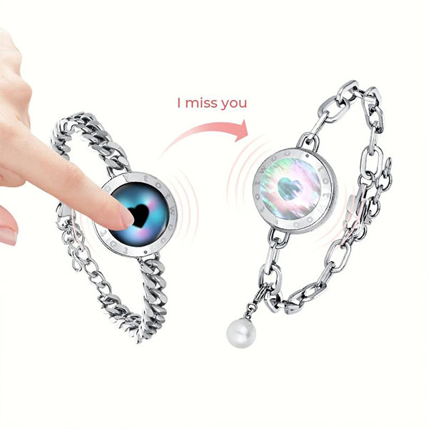  دستبند تو توو مدل Soulmate 7684 مجموعه دو عددی