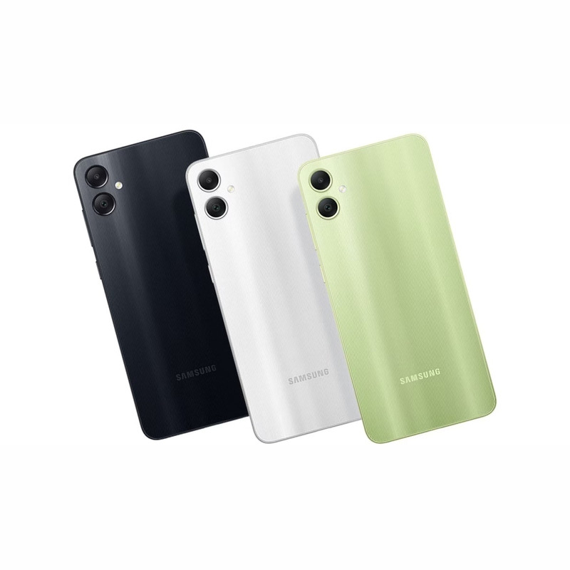  گوشی موبایل سامسونگ مدل Galaxy A05 دو سیم کارت ظرفیت 128 گیگابایت و رم 6 گیگابایت به همراه شارژر سامسونگ