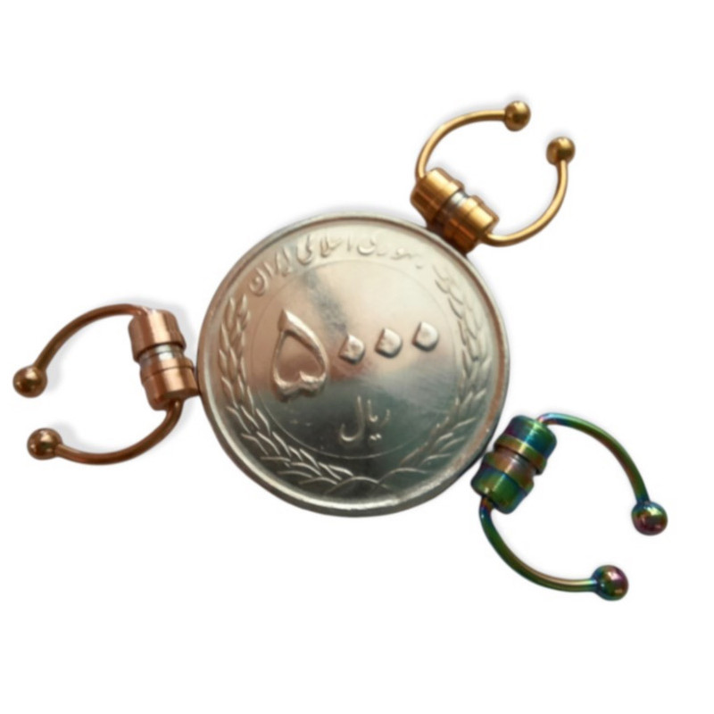  پیرسینگ مدل فیک بینی آهنربایی