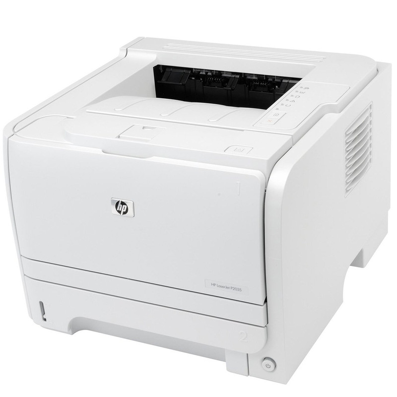 پرینتر اچ پی تک رنگ تک کاره با چاپ لیزری مدل LaserJet P2035، سایز چاپ A4