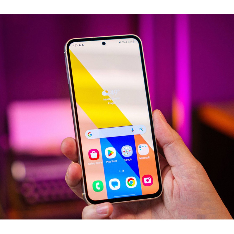 گوشی موبایل سامسونگ مدل Galaxy S23 FE دو سیم کارت ظرفیت 256 گیگابایت و رم 8 گیگابایت به همراه شارژر سامسونگ - ویتنام