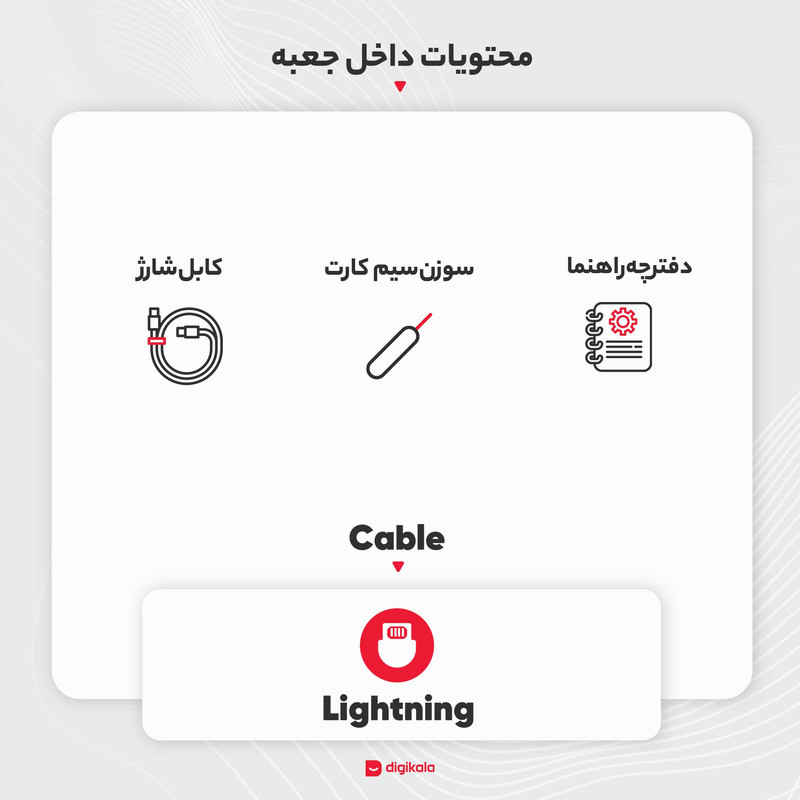  گوشی موبایل اپل مدل iPhone 13 CH دو سیم‌ کارت ظرفیت 256 گیگابایت و رم 4 گیگابایت - نات اکتیو