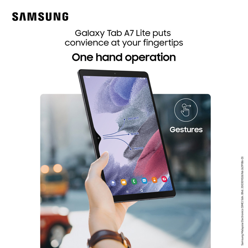  تبلت سامسونگ مدل Galaxy Tab A7 Lite - T225 ظرفیت 32 گیگابایت