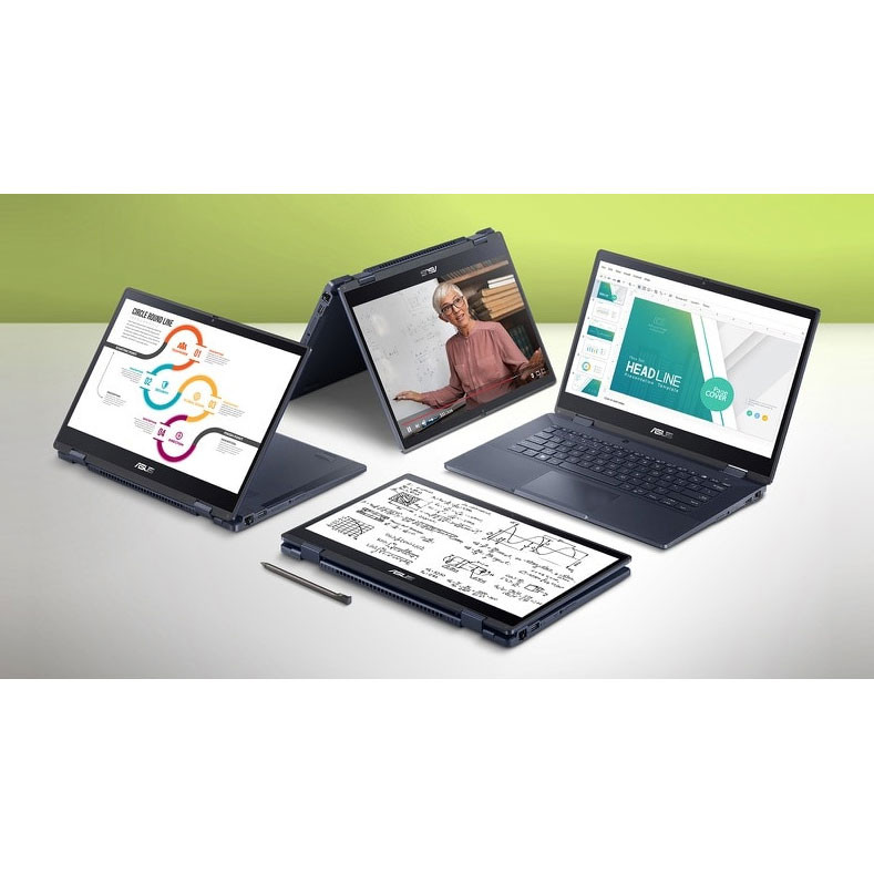  لپ تاپ 14 اینچی ایسوس مدل ExpertBook B3 Flip B3402FB-EC0971-i7 1255U 8GB 512SSD - کاستوم شده