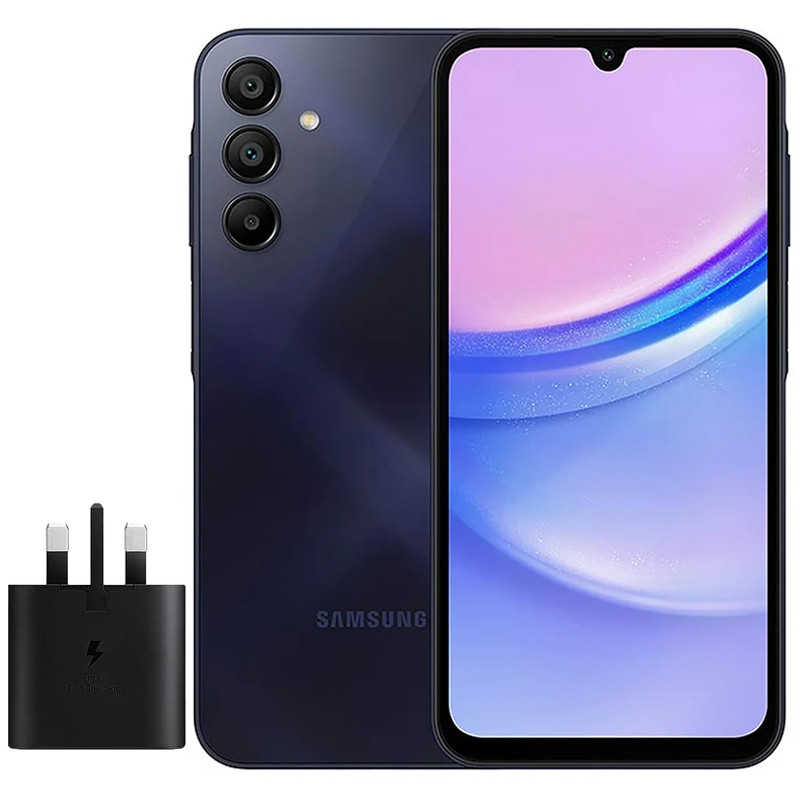 گوشی موبایل سامسونگ مدل Galaxy A15 دو سیم کارت ظرفیت 256 گیگابایت و رم 8 گیگابایت به همراه شارژر سامسونگ - ویتنام 